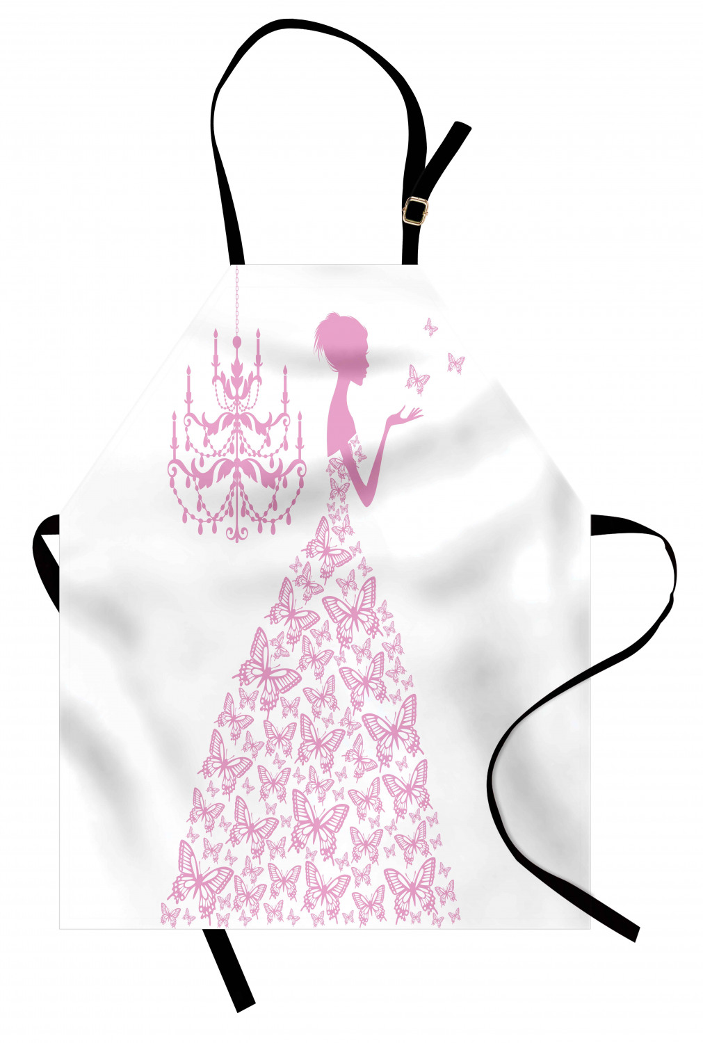 Ambesonne Hearts Kids Apron Boys Girls Apron Bib Cooking & Painting