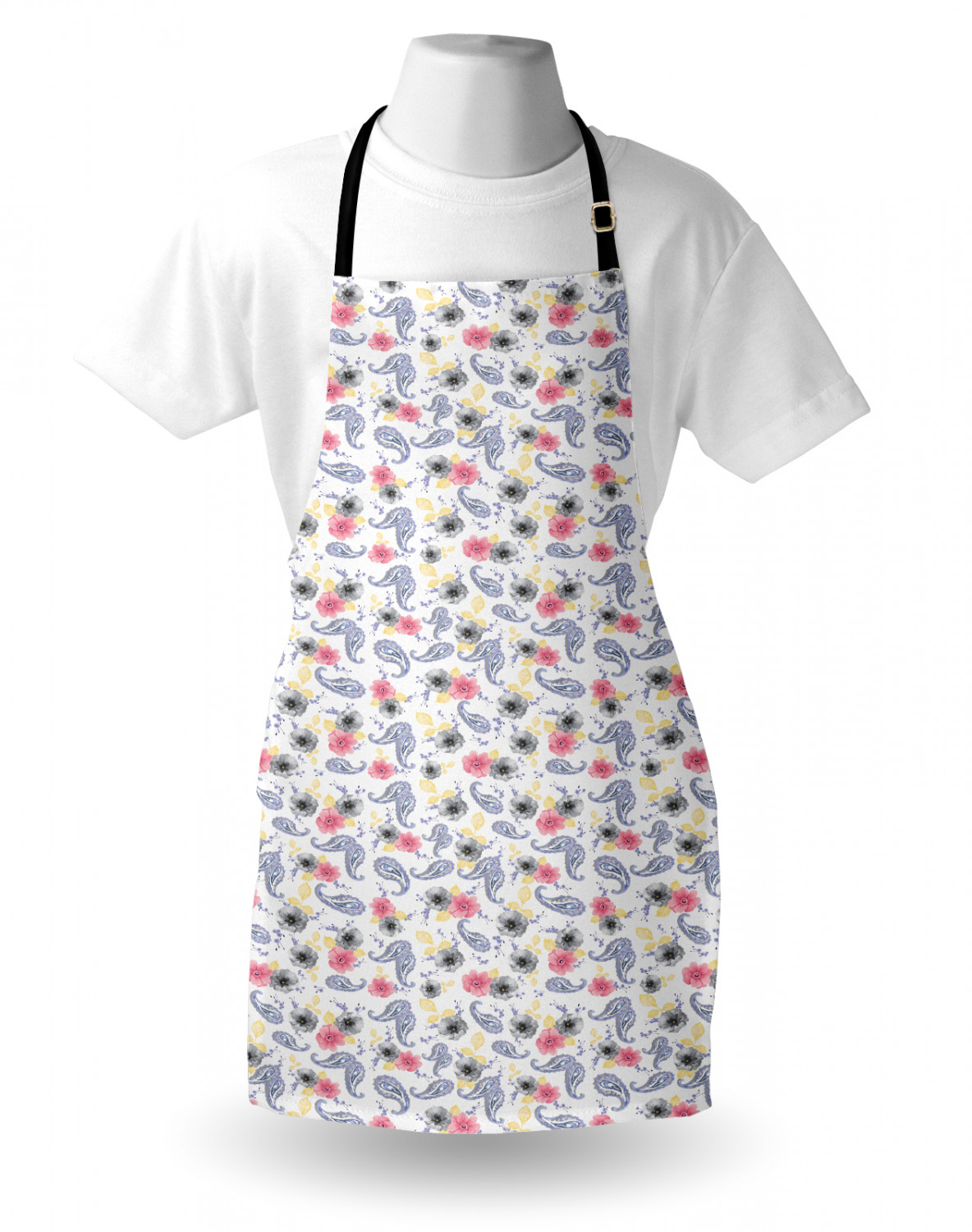 Ambesonne Unisex Durable Apron Bib with Adjustable Strap for Gardening