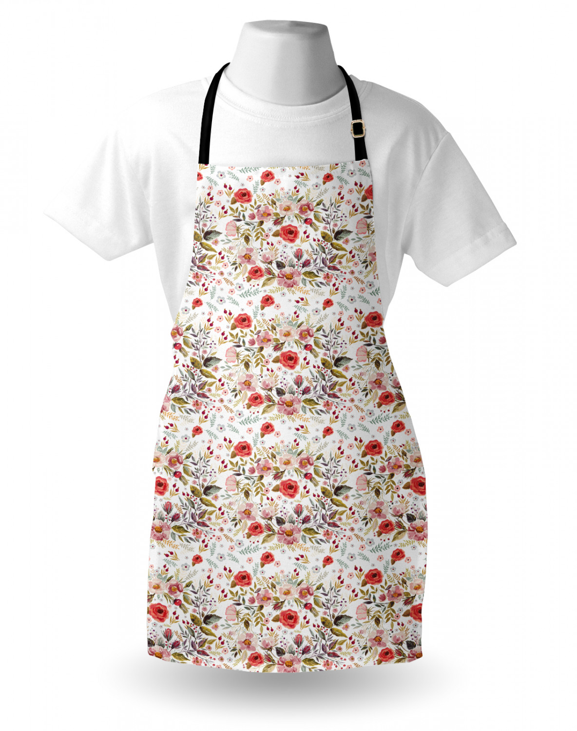 Ambesonne Unisex Durable Apron Bib with Adjustable Strap for Gardening