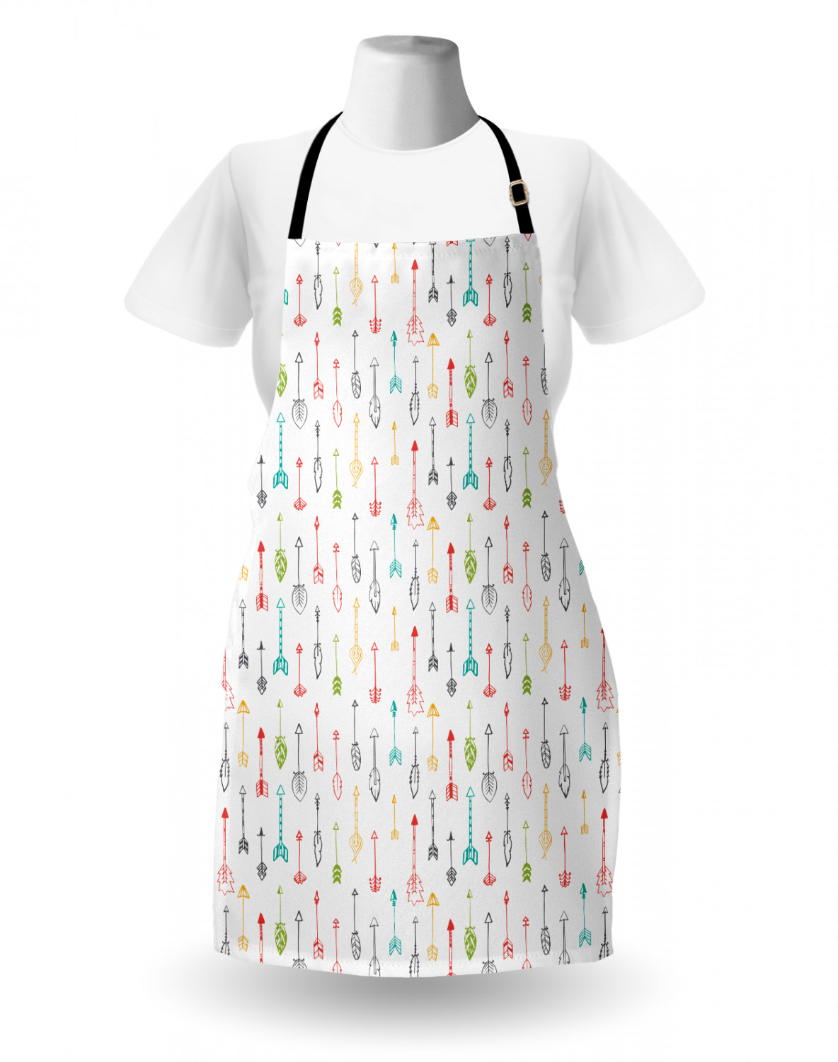 Ambesonne Unisex Durable Apron Bib with Adjustable Strap for Gardening