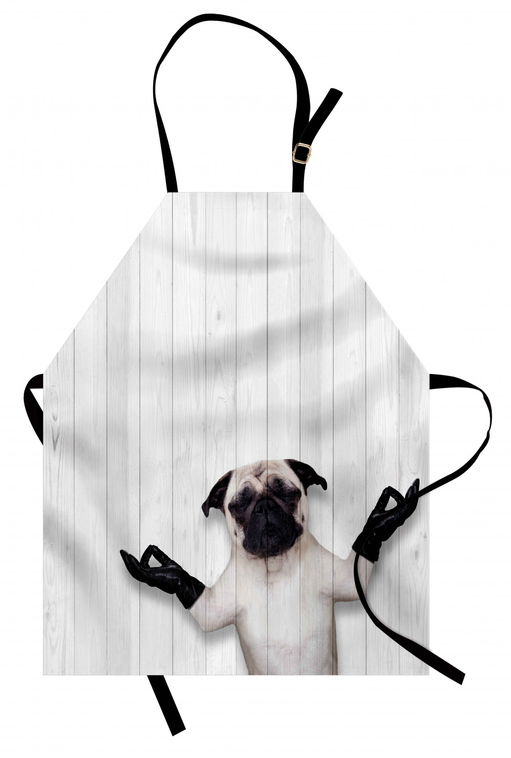 Funny Animal Apron Unisex Kitchen Bib with Adjustable Neck Cooking Baking