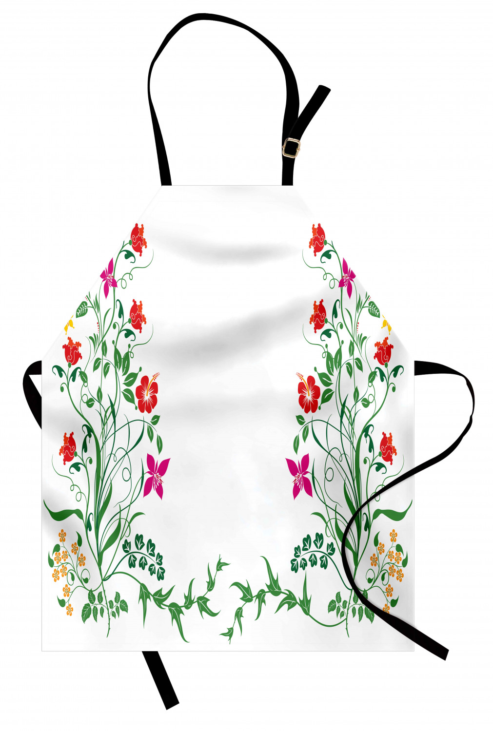 Ambesonne Flower Art Kids Apron Boys Girls Apron Bib Cooking & Painting - Bild 37 von 123