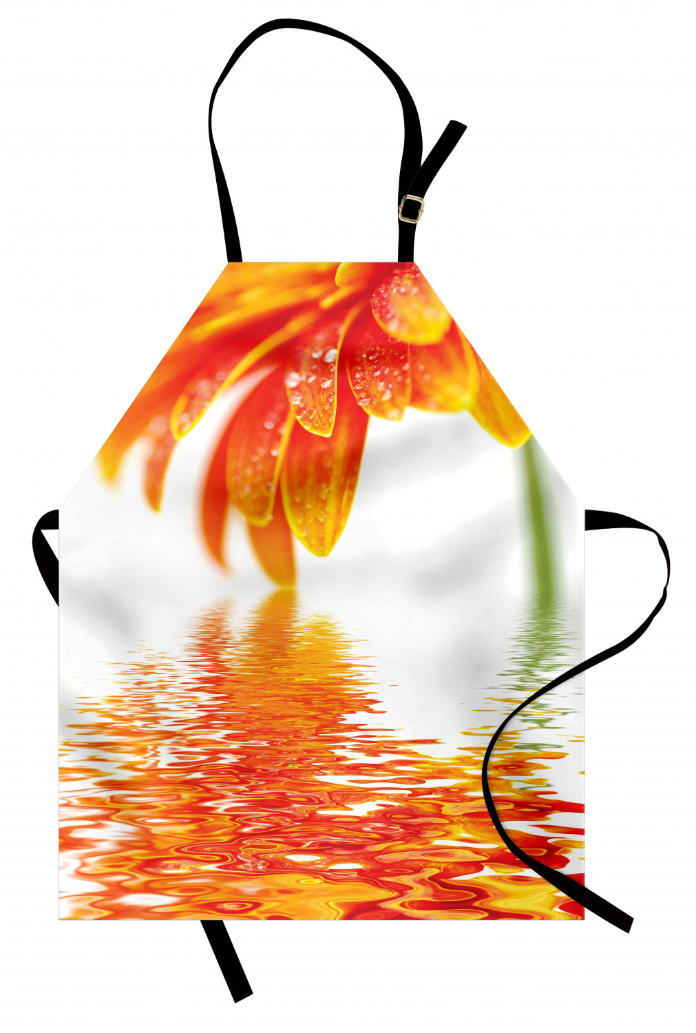 Ambesonne Flower Art Kids Apron Boys Girls Apron Bib Cooking & Painting - Bild 111 von 123