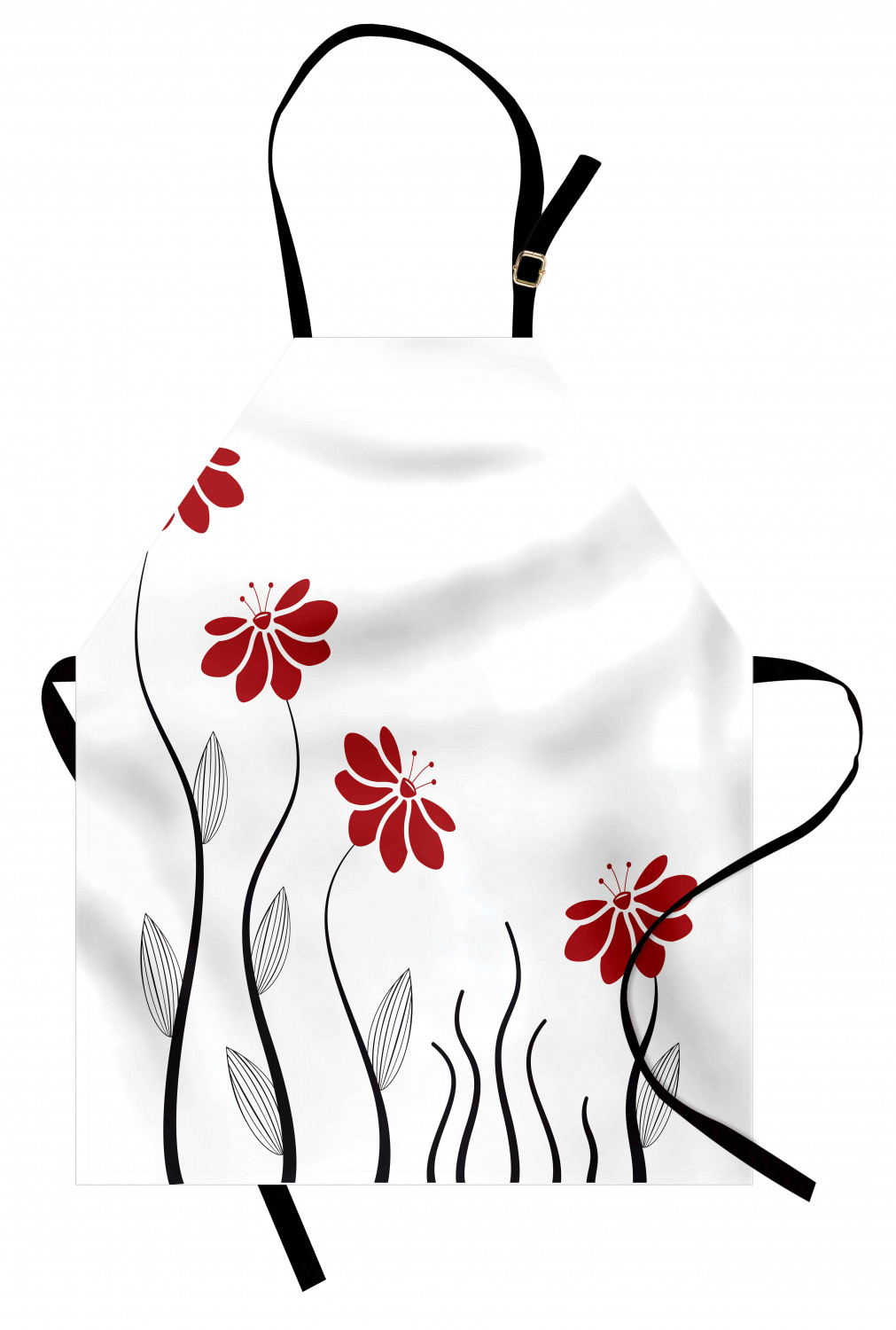 Ambesonne Flower Art Kids Apron Boys Girls Apron Bib Cooking & Painting - Bild 57 von 123