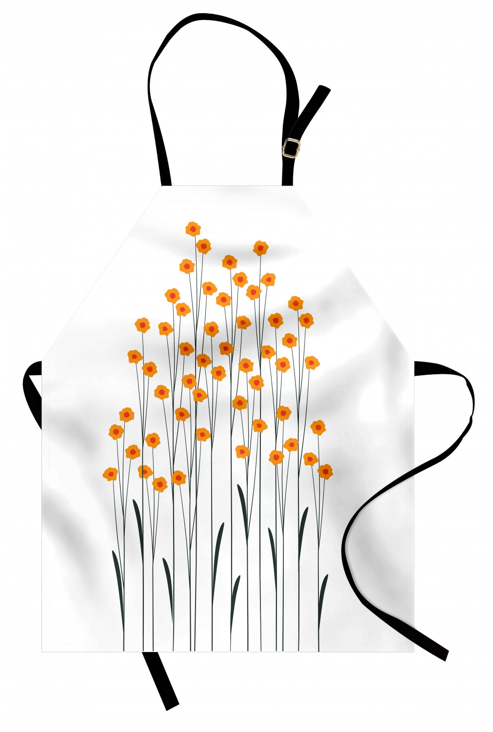 Ambesonne Flower Art Kids Apron Boys Girls Apron Bib Cooking & Painting - Bild 123 von 123