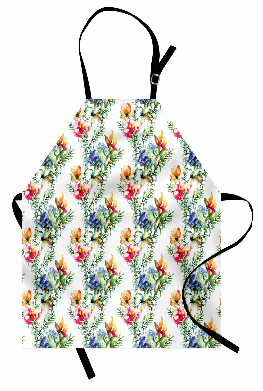 Ambesonne Flower Art Kids Apron Boys Girls Apron Bib Cooking & Painting - Bild 101 von 123