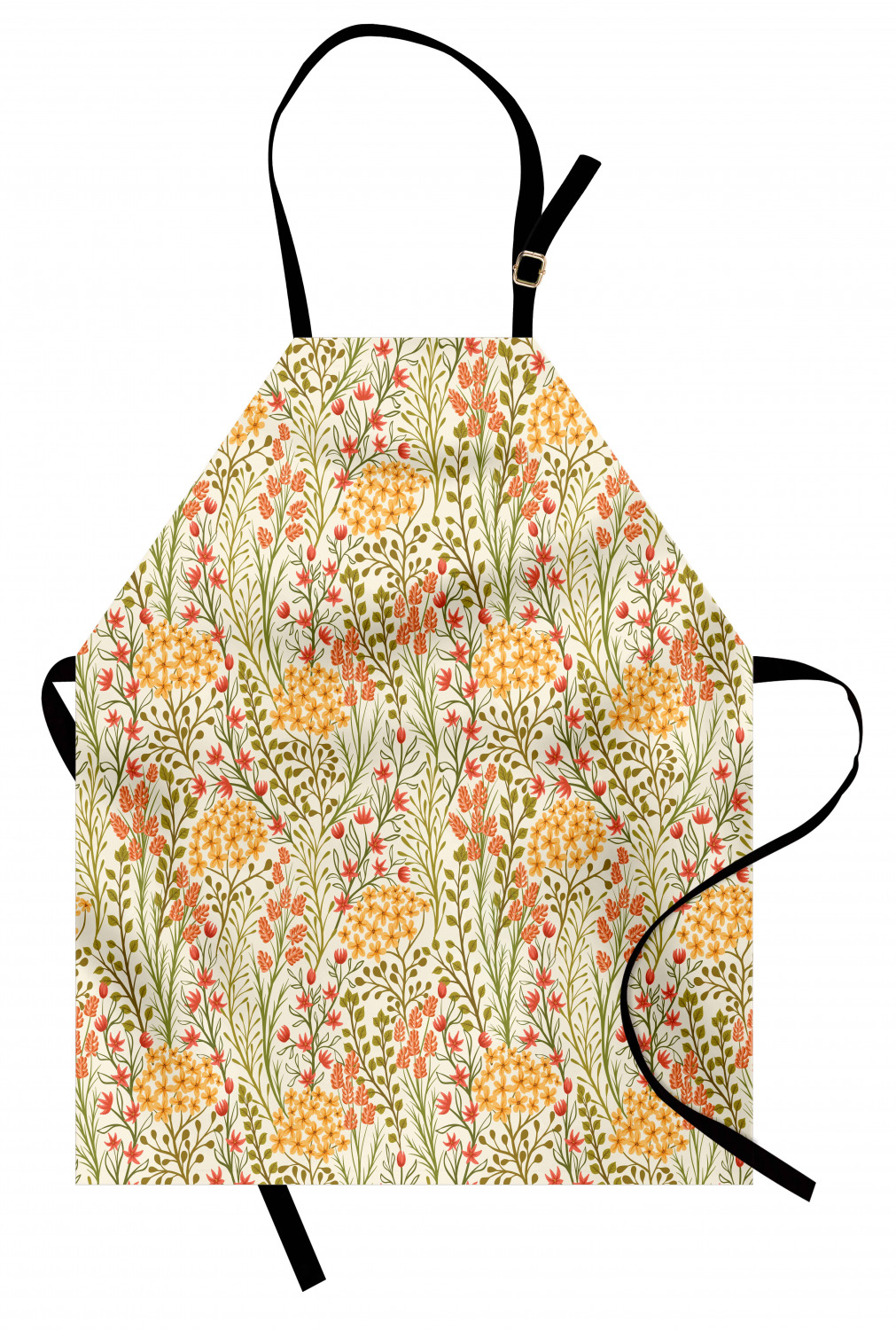 Ambesonne Flower Art Kids Apron Boys Girls Apron Bib Cooking & Painting - Bild 67 von 123