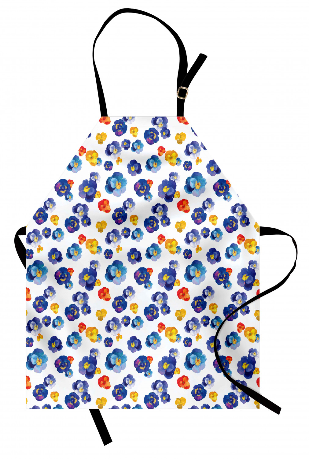 Ambesonne Flower Art Kids Apron Boys Girls Apron Bib Cooking & Painting - Bild 65 von 123