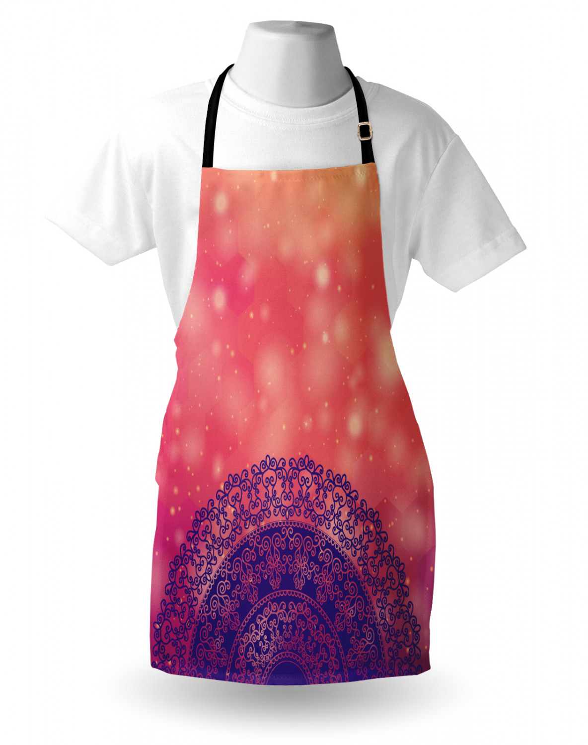 Details about   Ambesonne Ornate Apron Unisex Kitchen Bib with Adjustable Neck Cooking Baking 