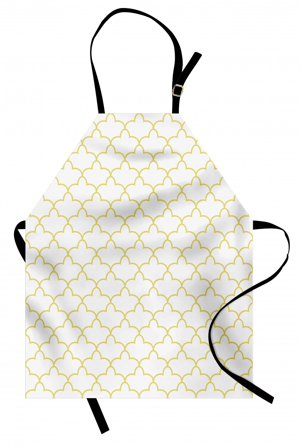 Ambesonne Durable Apron Bib with Adjustable Neck for Cooking Gardening