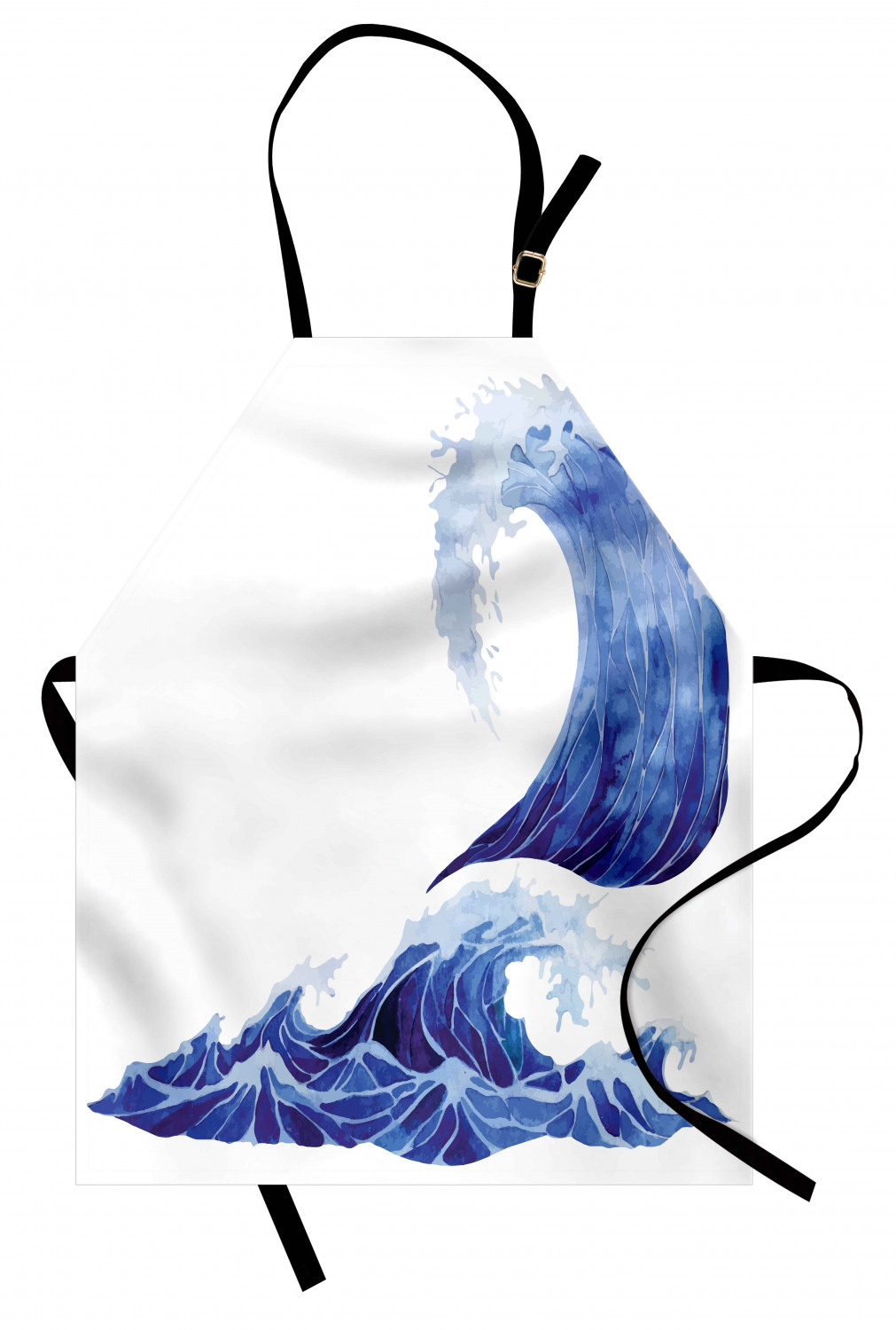 Ambesonne Apron Kitchen Bib with Adjustable Strap for Cooking