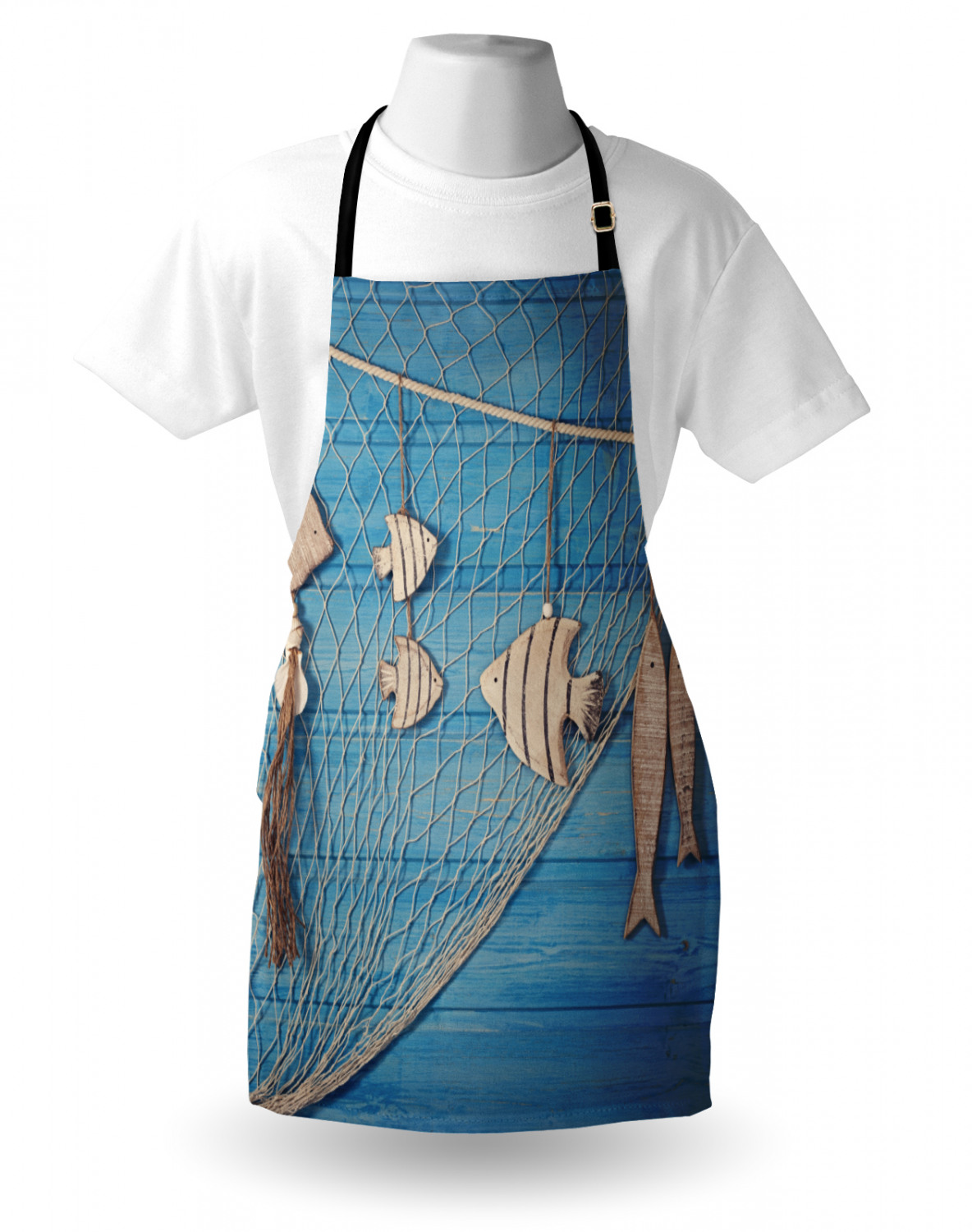 Ambesonne Apron Adjustable Strap for Gardening and Cooking Unisex