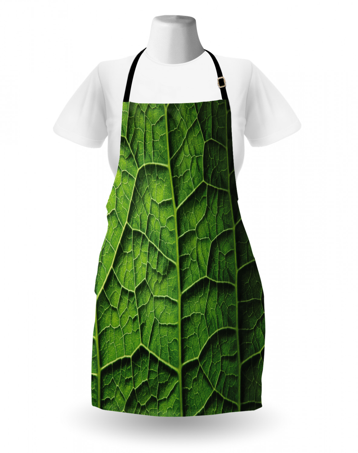 Ambesonne Apron Kitchen Bib with Adjustable Strap for Cooking