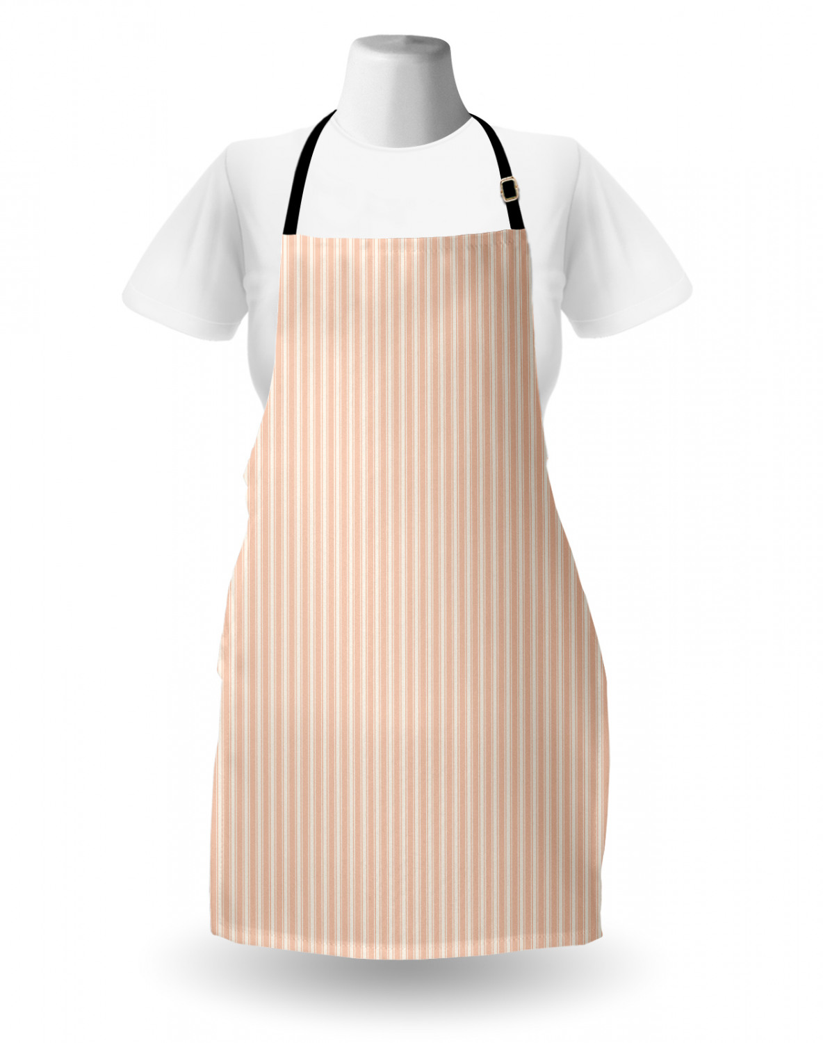 Ambesonne Pinkish Apron Unisex Kitchen Bib with Adjustable Neck Cooking Baking