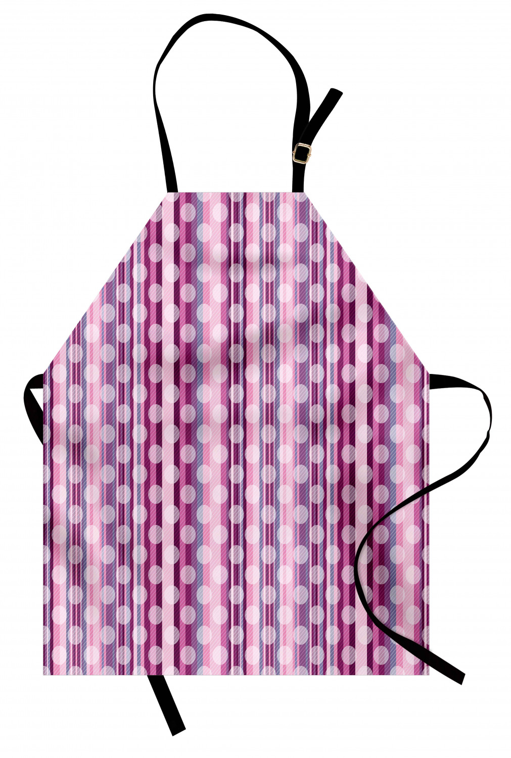 Ambesonne Pinkish Apron Unisex Kitchen Bib with Adjustable Neck Cooking Baking