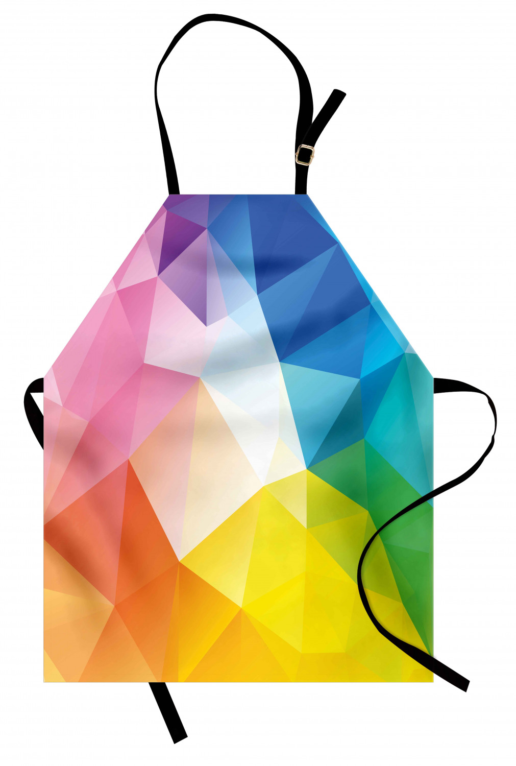 Ambesonne Rainbow Fun Kids Apron Boys Girls Apron Bib Cooking & Painting