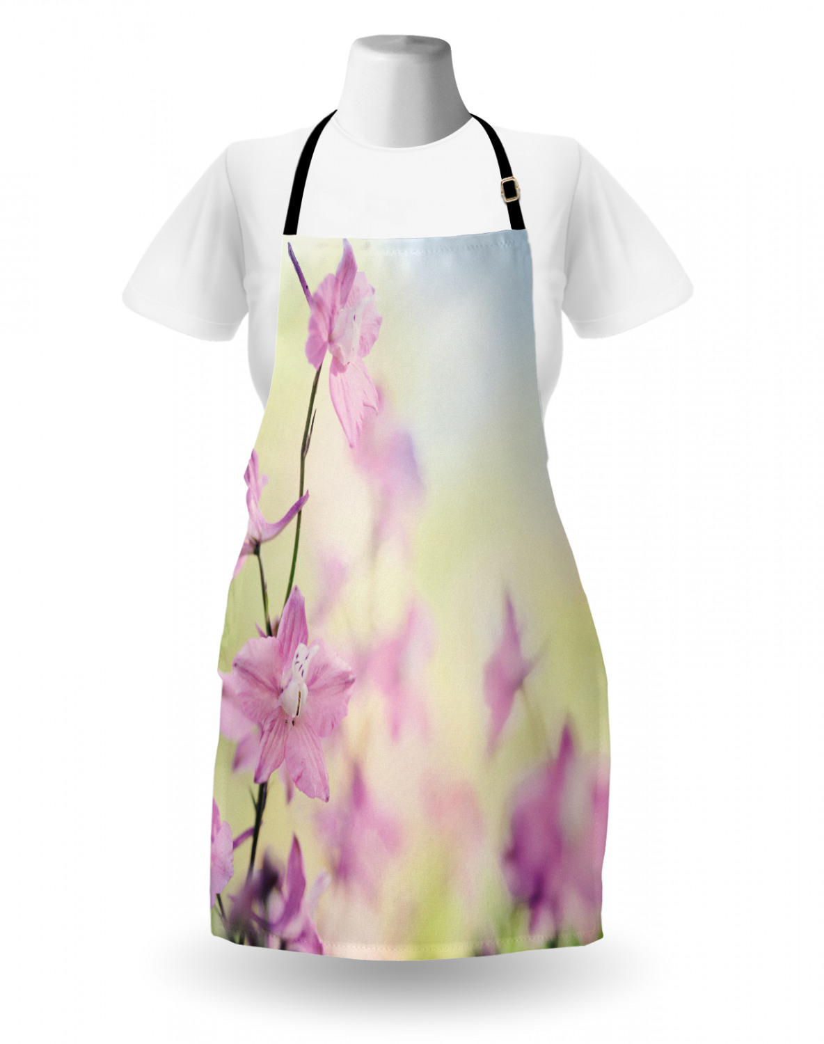 Ambesonne Apron Bib with Adjustable Black Strap Garden Cooking Standard Size - 第 56/144 張圖片