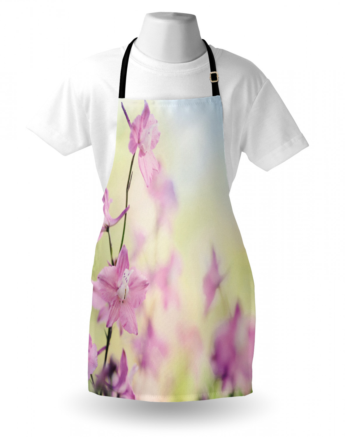 Ambesonne Apron Bib with Adjustable Black Strap Garden Cooking Standard Size - 第 57/144 張圖片