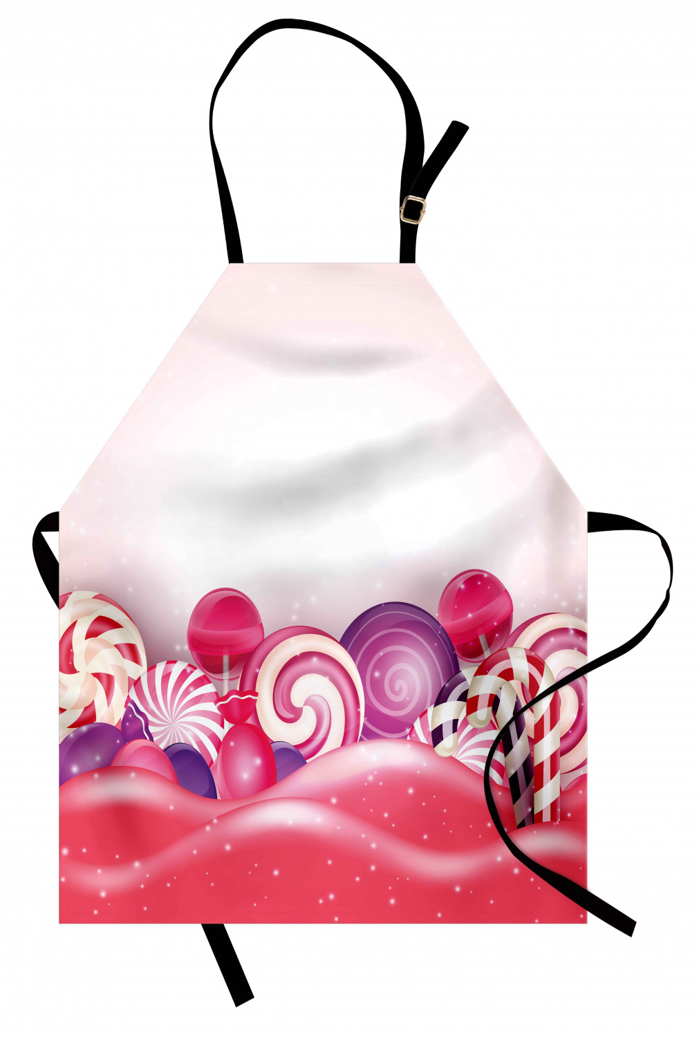 Ambesonne Apron Bib with Adjustable Black Strap Garden Cooking Standard Size - 第 88/144 張圖片