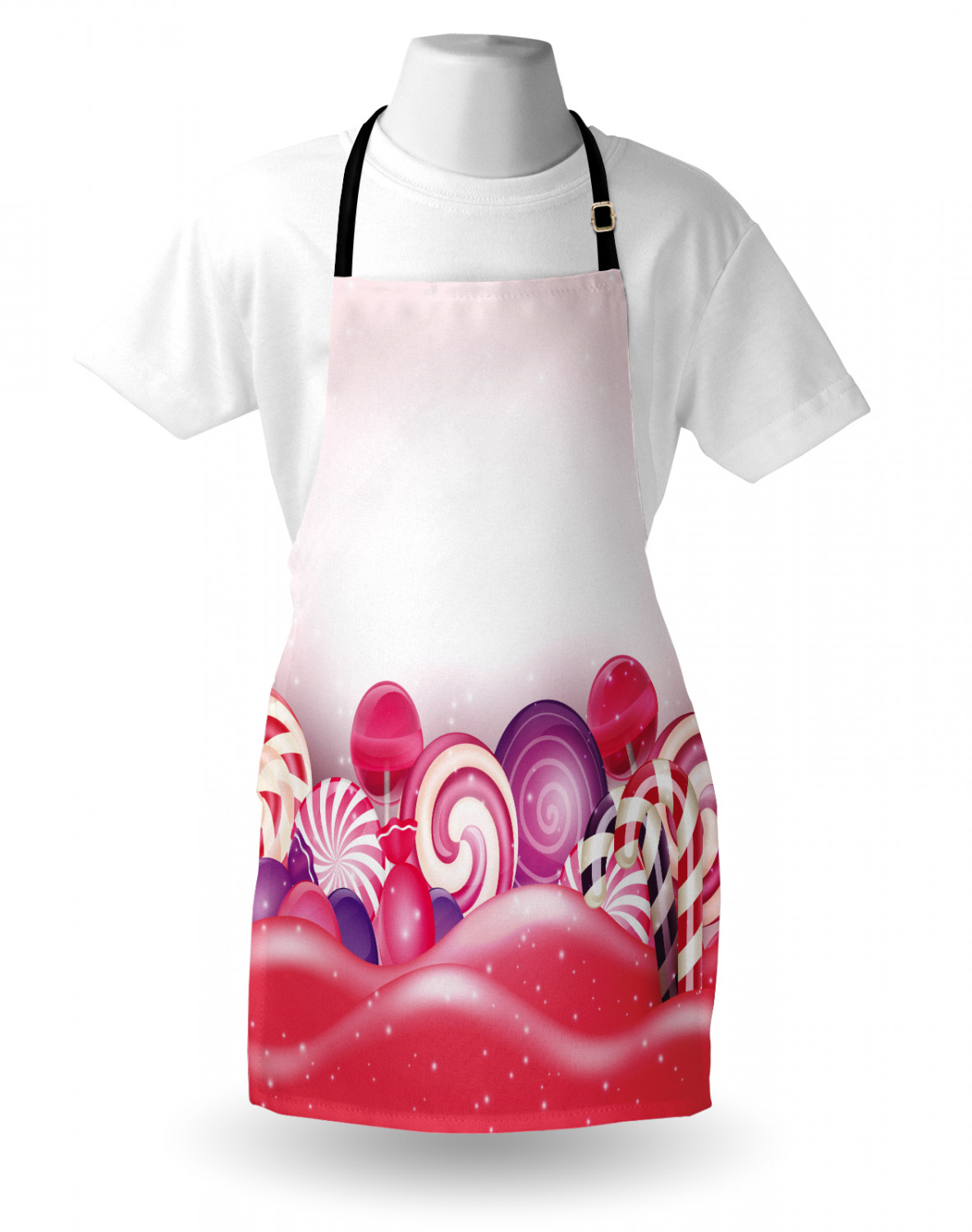 Ambesonne Apron Bib with Adjustable Black Strap Garden Cooking Standard Size - 第 90/144 張圖片