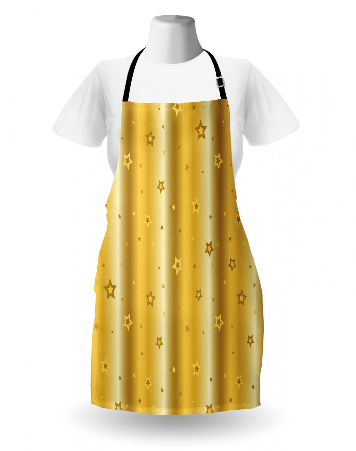 Ambesonne Apron Bib with Adjustable Black Strap Garden Cooking Standard Size - 第 125/144 張圖片
