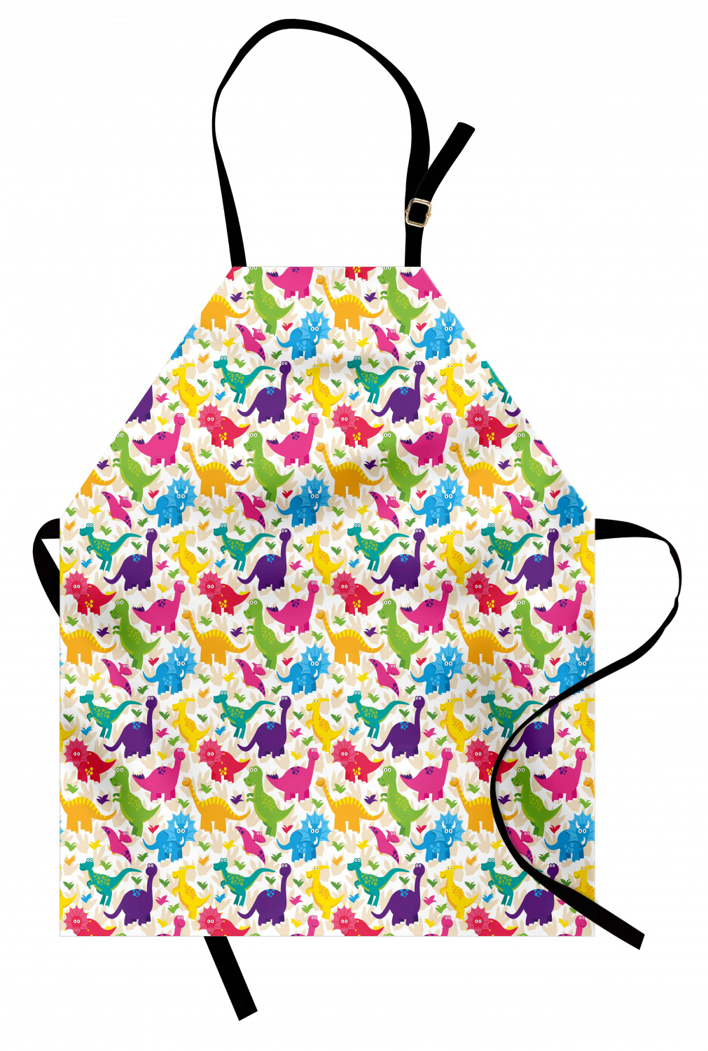 Ambesonne Unisex Durable Apron Adjustable Strap for Gardening and Cooking