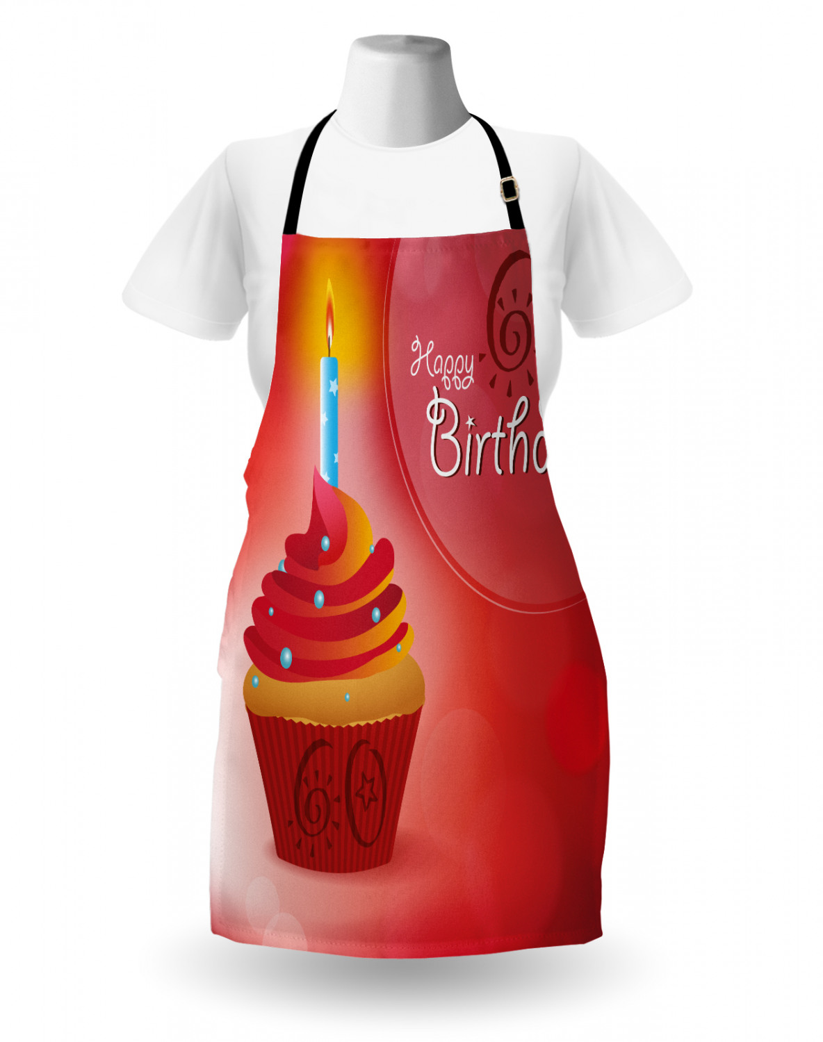 Retirement Party Apron Unisex Kitchen Bib with Adjustable Neck Cooking Baking