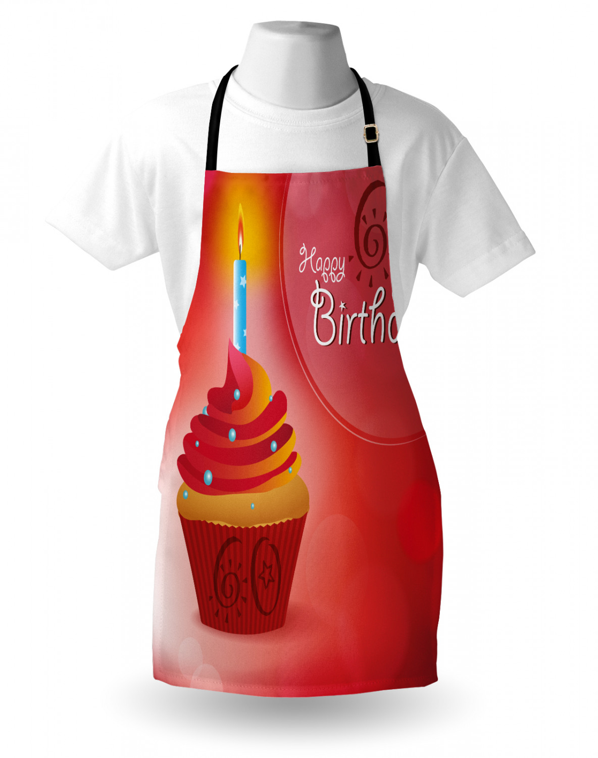 Retirement Party Apron Unisex Kitchen Bib with Adjustable Neck Cooking Baking