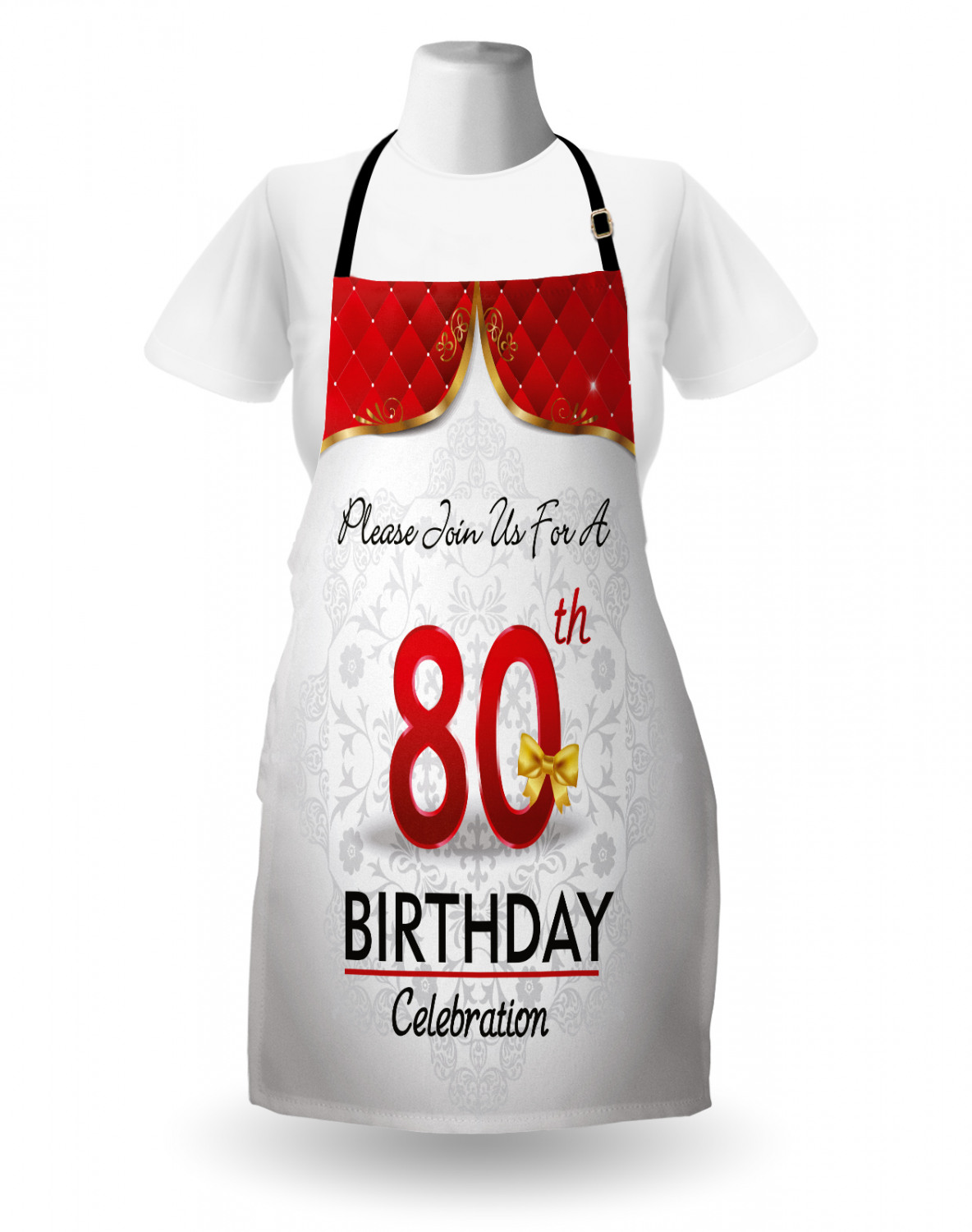 Retirement Party Apron Unisex Kitchen Bib with Adjustable Neck Cooking Baking