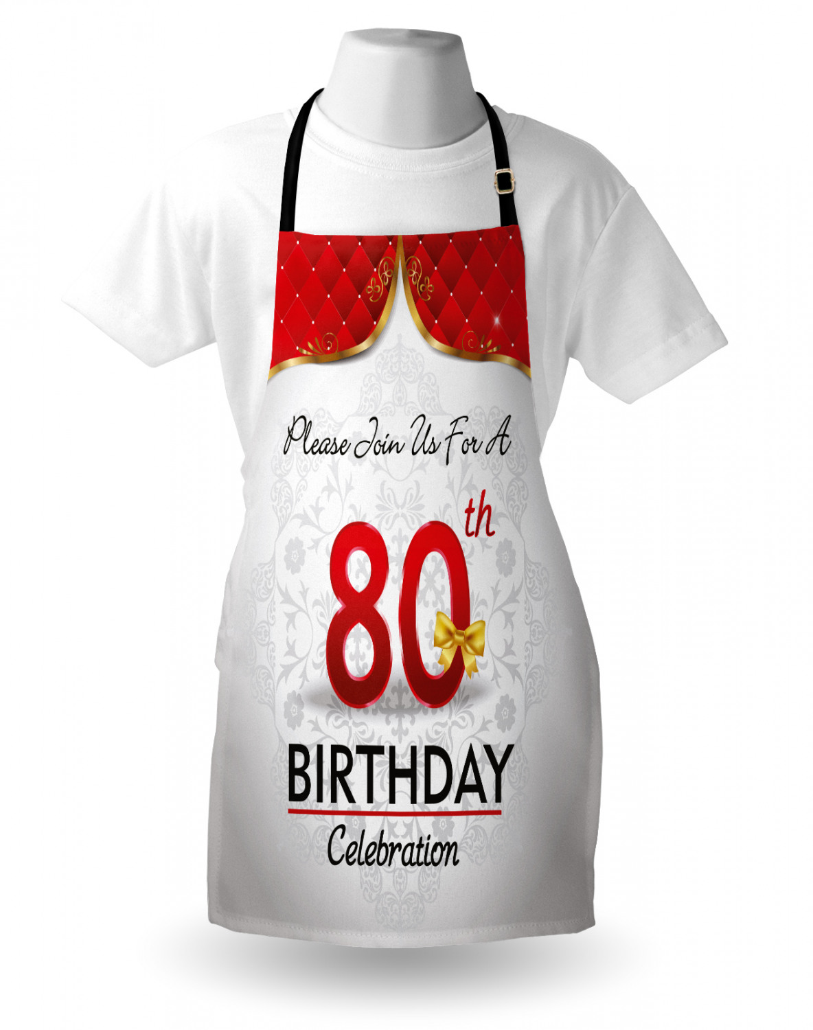 Retirement Party Apron Unisex Kitchen Bib with Adjustable Neck Cooking Baking