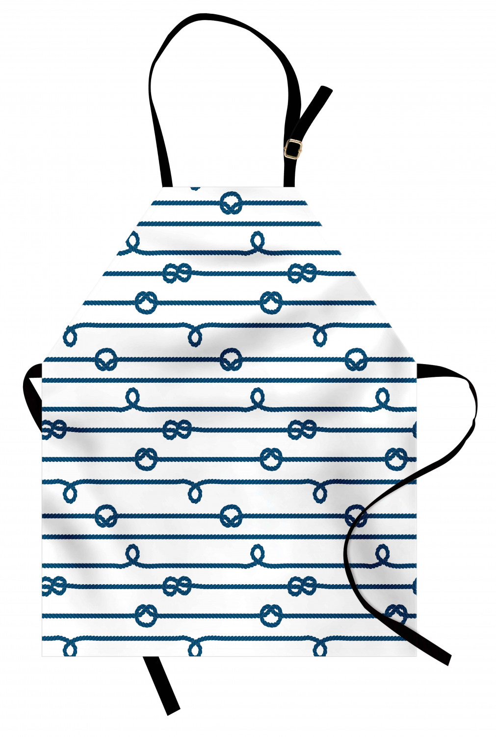 Nautical Whale Apron Unisex Kitchen Bib with Adjustable Neck Cooking