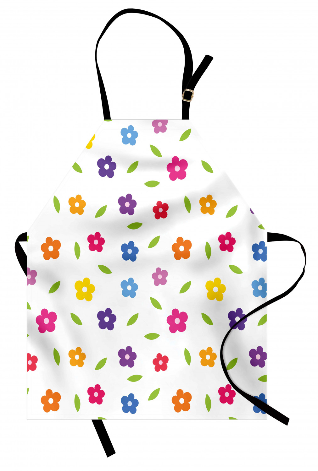 Ambesonne Unisex Durable Apron Adjustable Strap for Gardening and Cooking