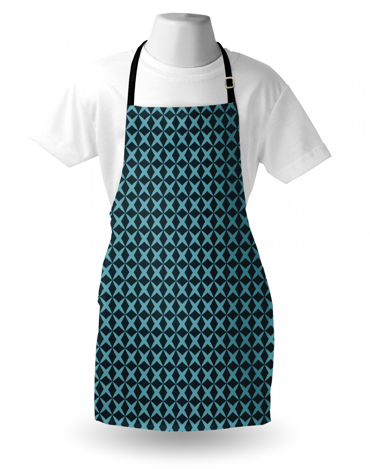 Ambesonne Unisex Durable Apron Adjustable Strap for Gardening and Cooking