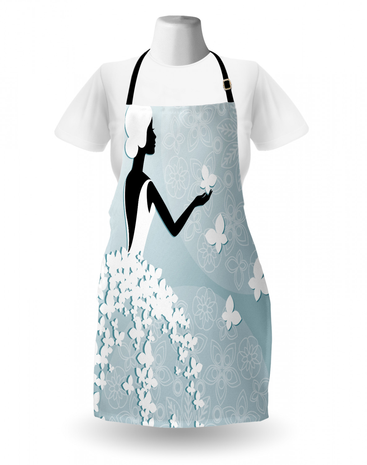 Caterpillar Apron Unisex Kitchen Bib with Adjustable Neck Cooking Baking