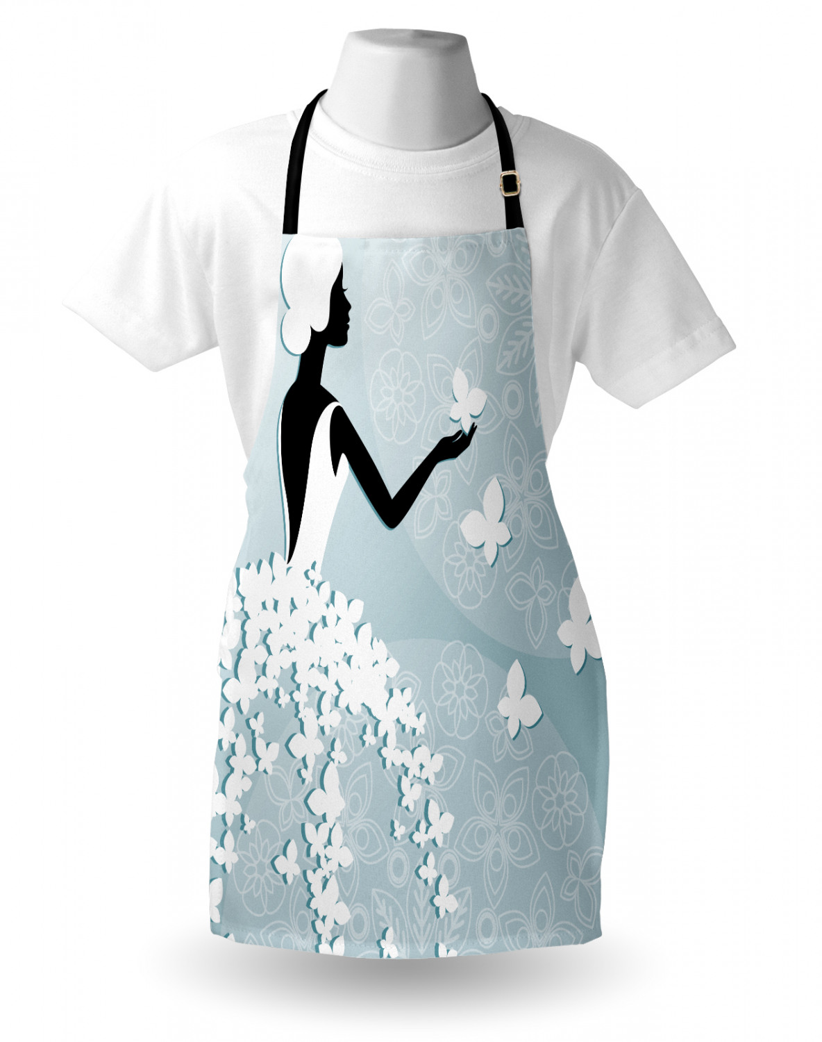 Caterpillar Apron Unisex Kitchen Bib with Adjustable Neck Cooking Baking