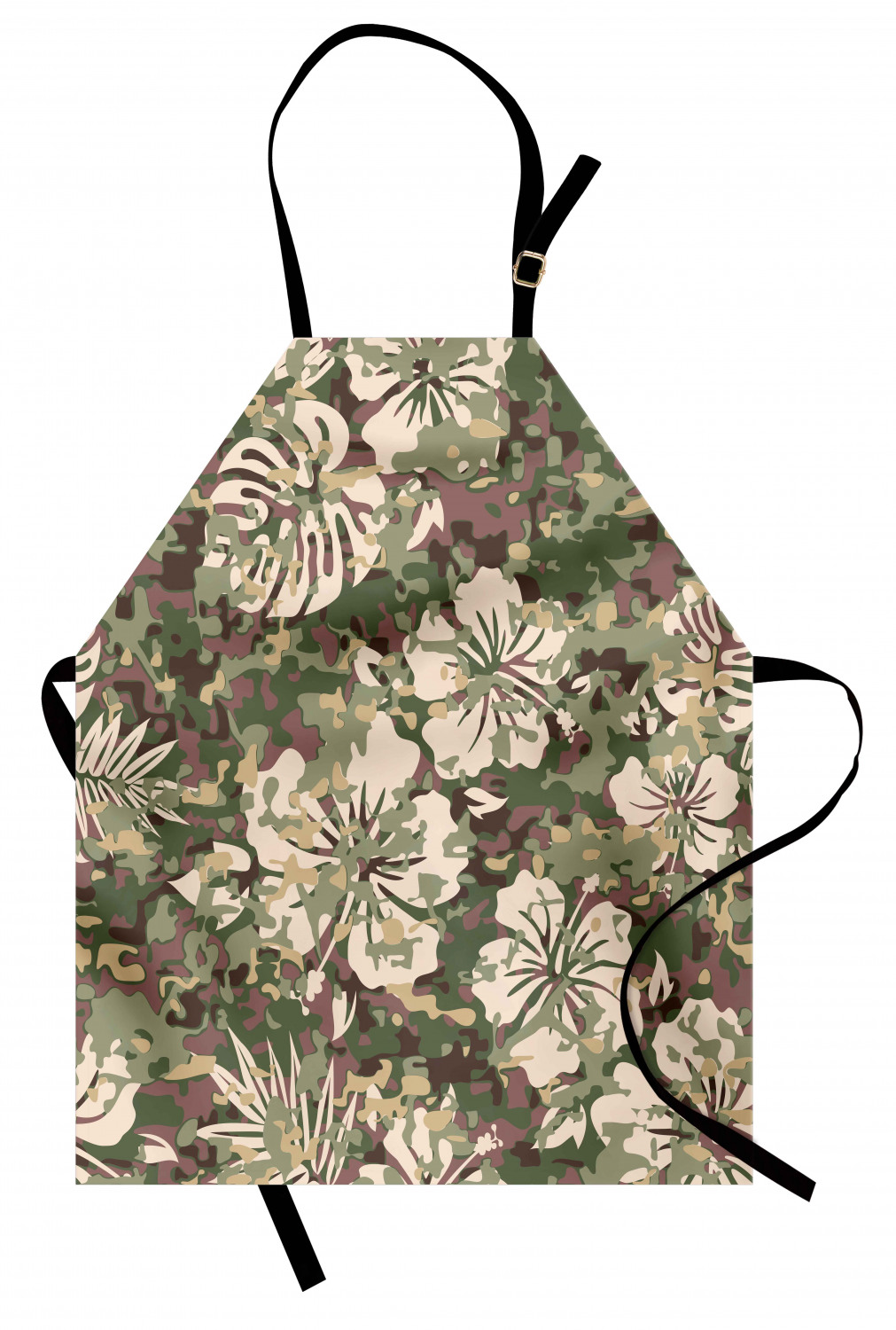 Ambesonne Apron with Adjustable Strap for Gardening Cooking Durable