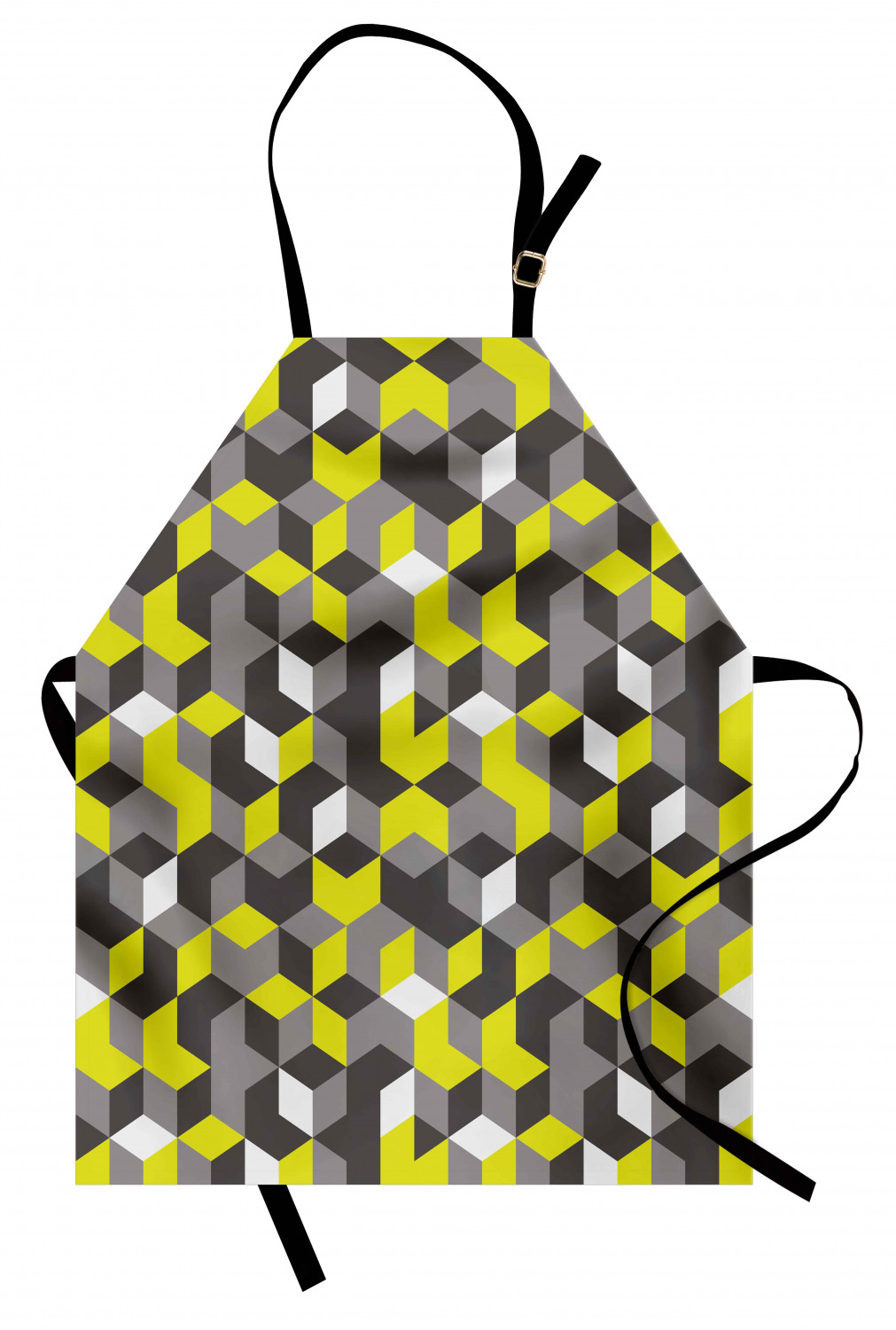 Ambesonne Apron with Adjustable Strap for Gardening Cooking Durable