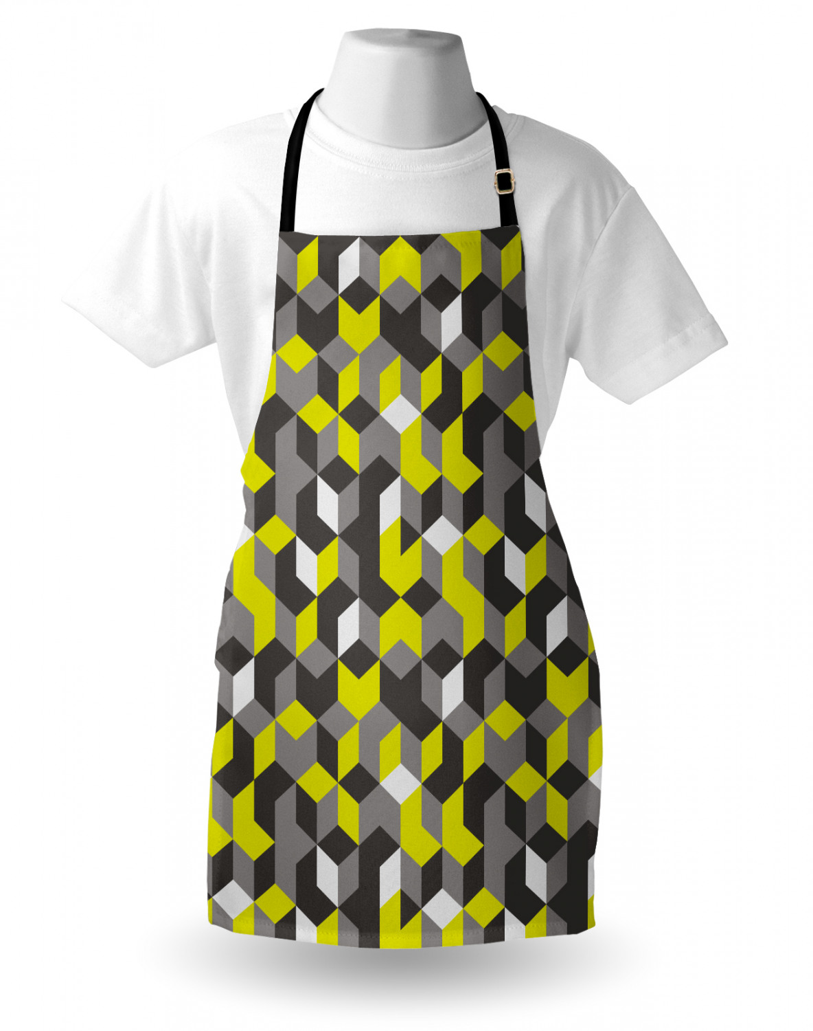 Ambesonne Apron with Adjustable Strap for Gardening Cooking Durable