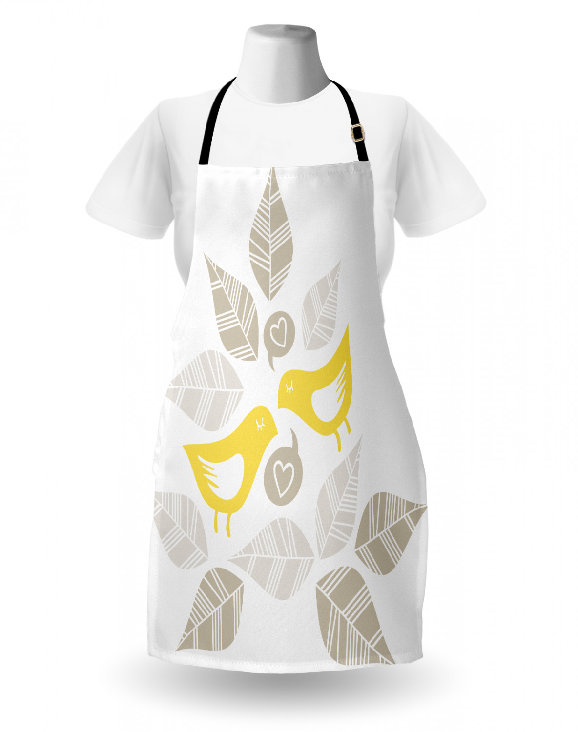 Ambesonne Apron with Adjustable Strap for Gardening Cooking Durable