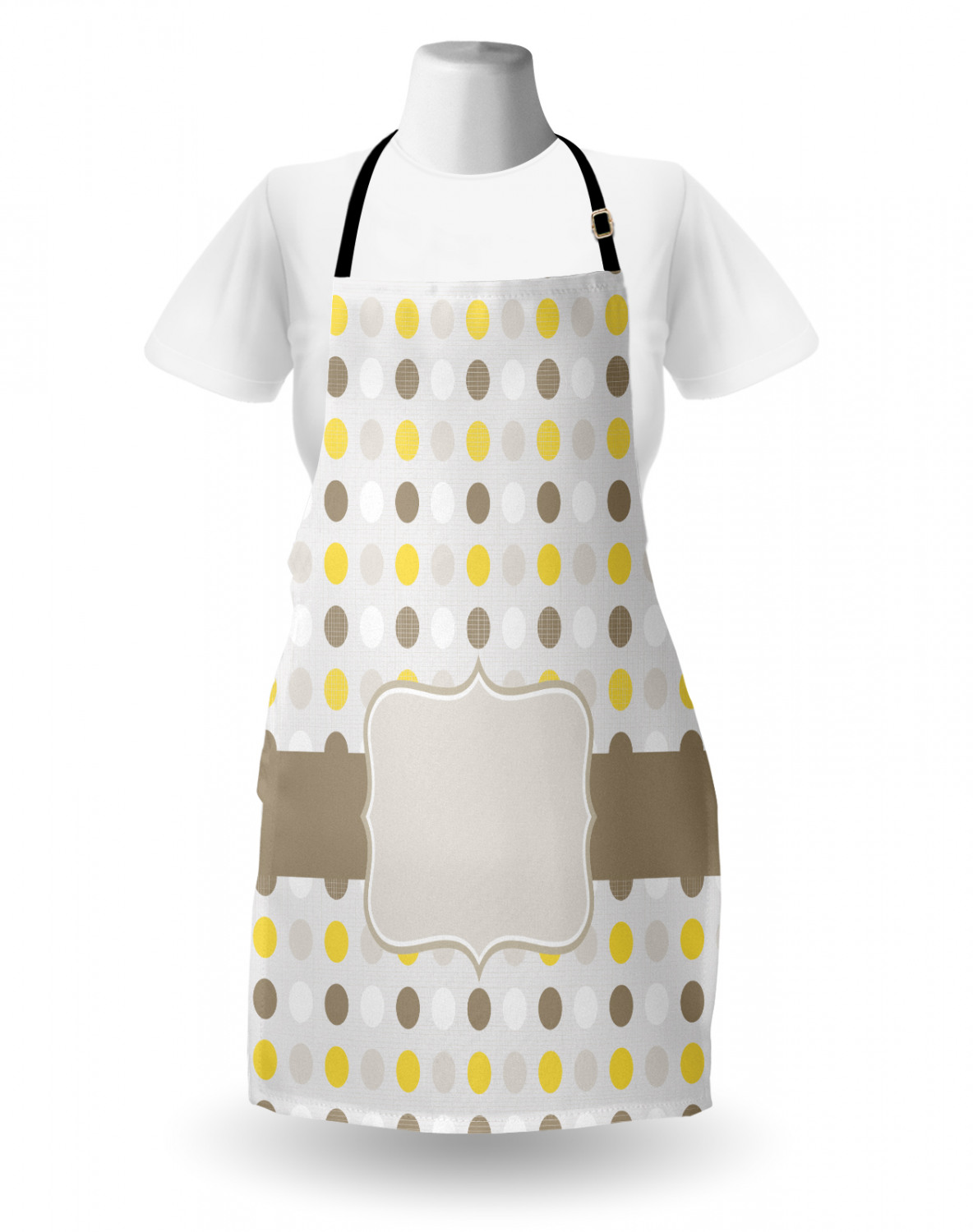 Ambesonne Apron with Adjustable Strap for Gardening Cooking Durable