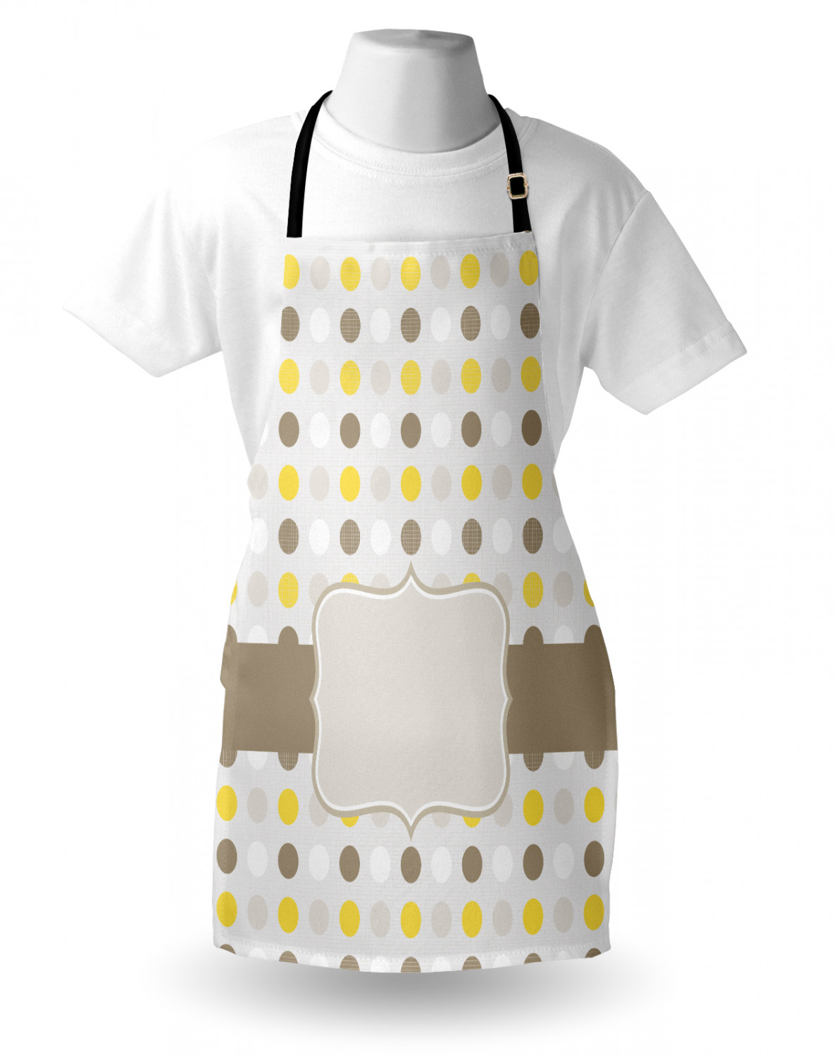 Ambesonne Apron with Adjustable Strap for Gardening Cooking Durable