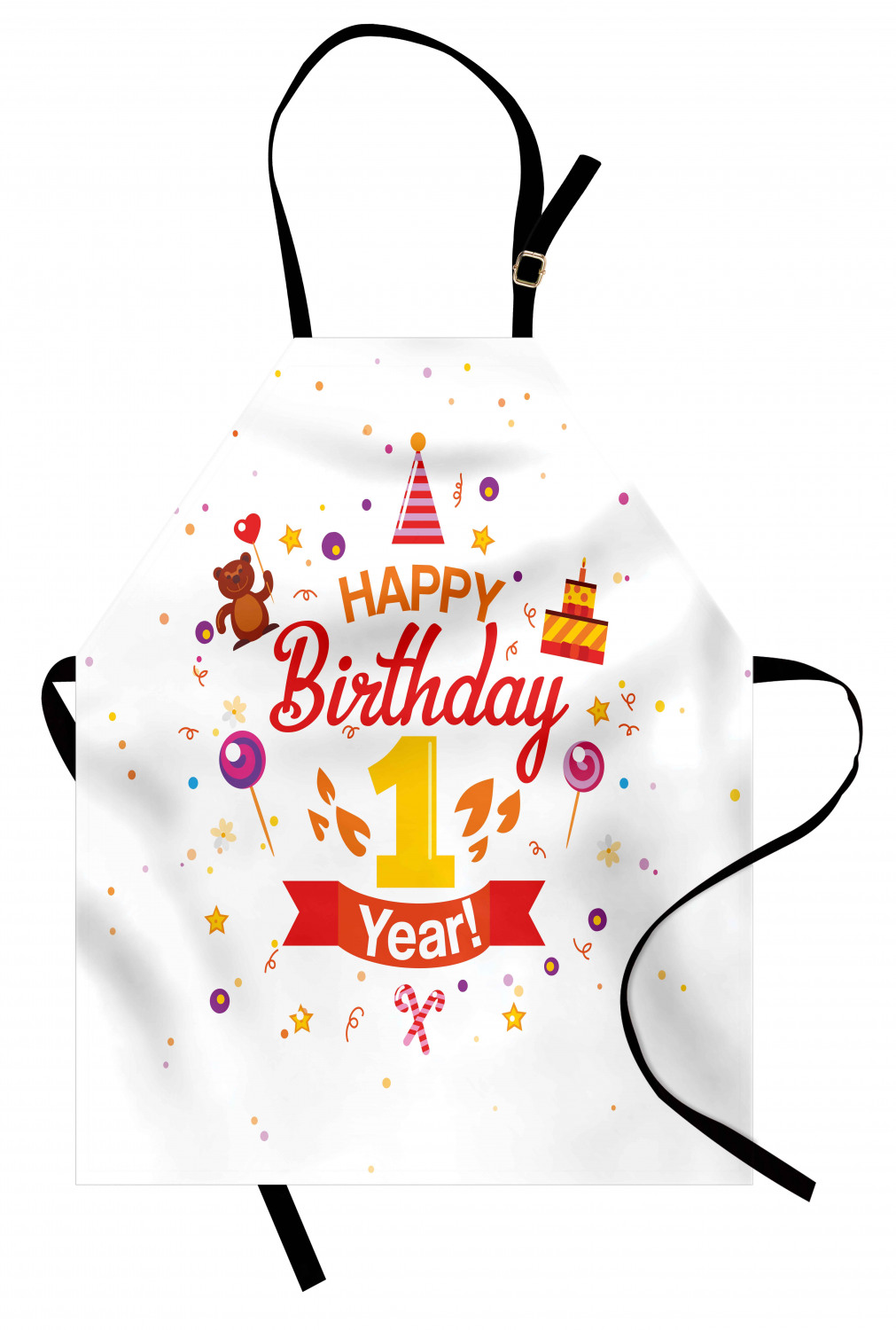 Retirement Party Apron Unisex Kitchen Bib with Adjustable Neck Cooking Baking