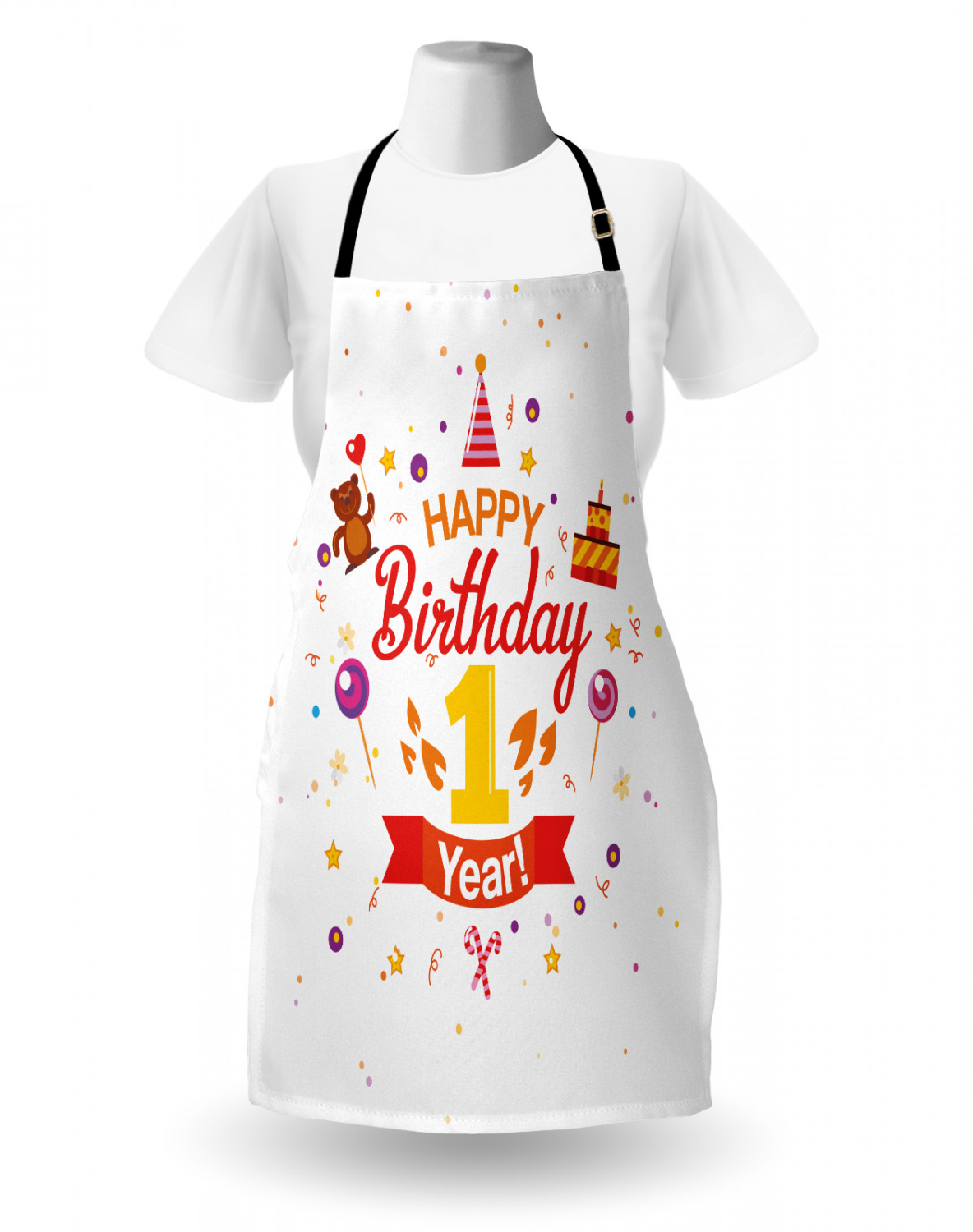 Retirement Party Apron Unisex Kitchen Bib with Adjustable Neck Cooking Baking