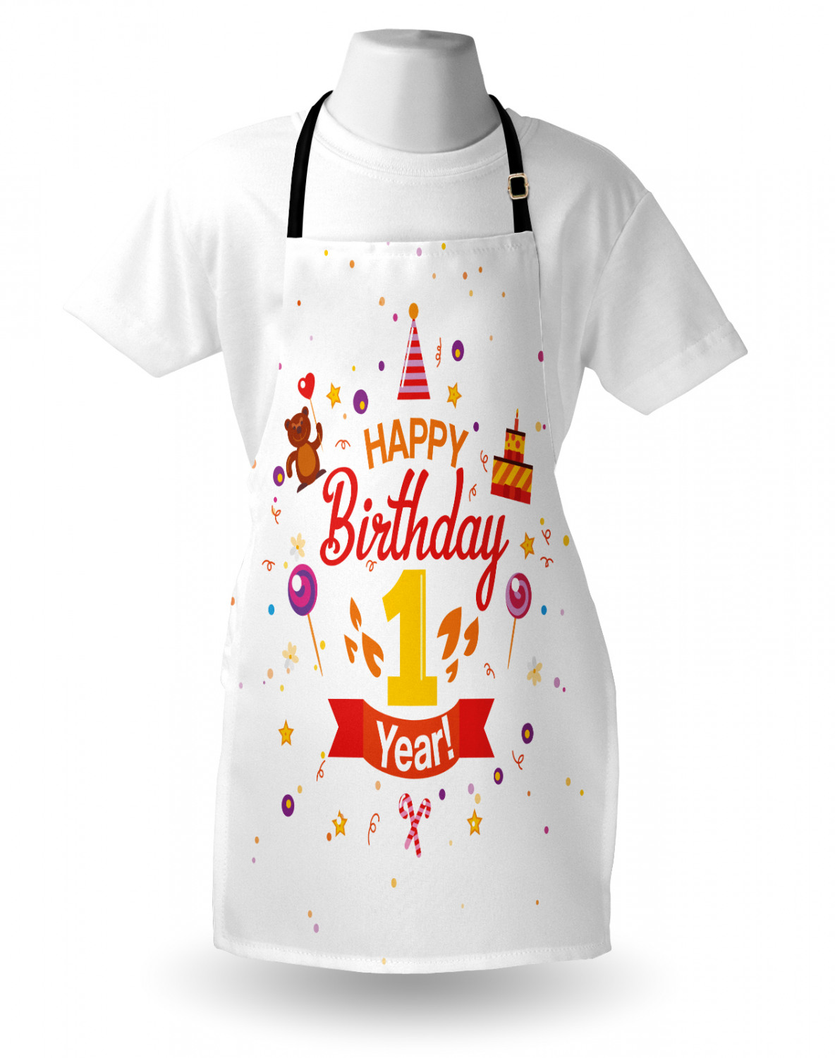 Retirement Party Apron Unisex Kitchen Bib with Adjustable Neck Cooking Baking