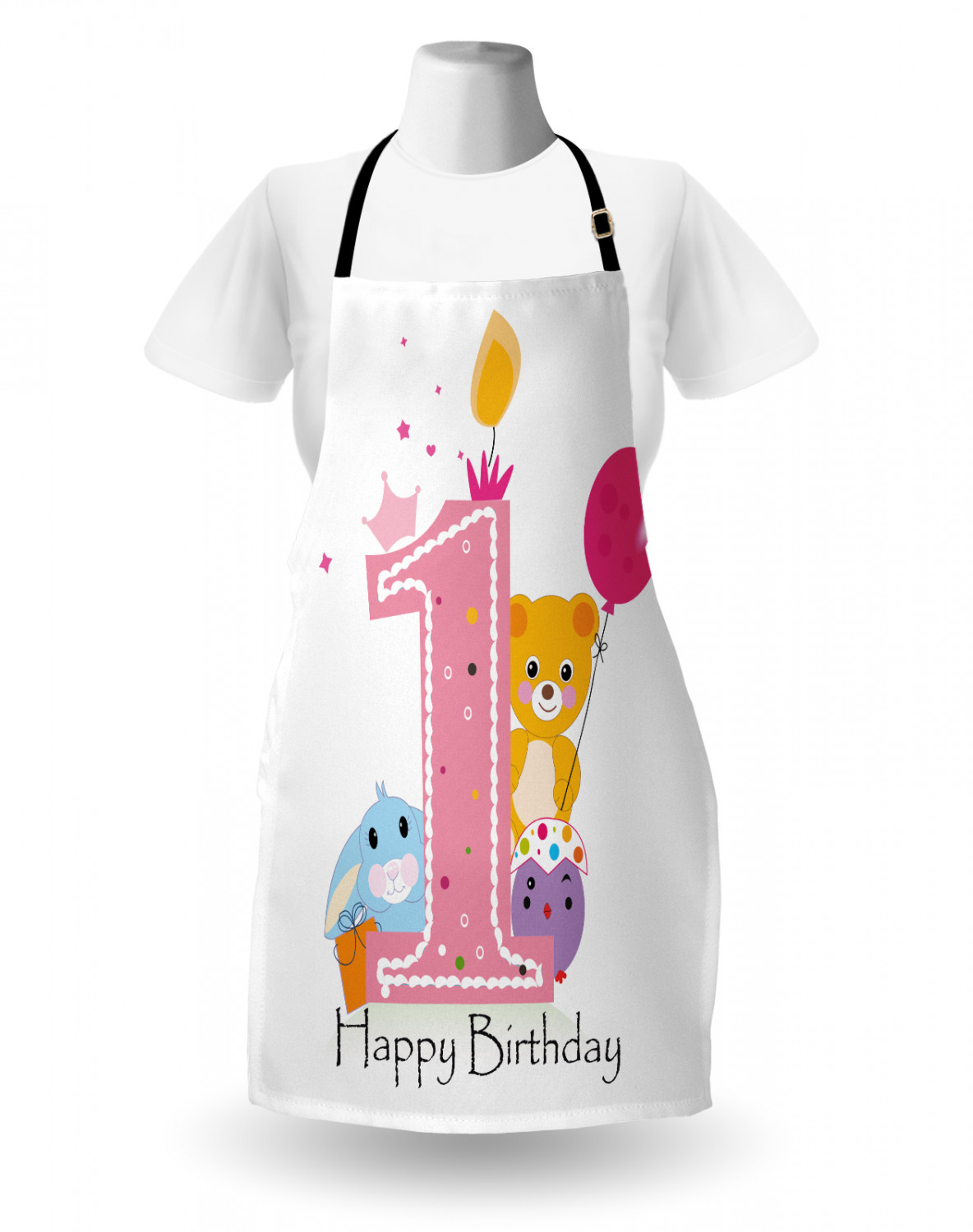 Retirement Party Apron Unisex Kitchen Bib with Adjustable Neck Cooking Baking