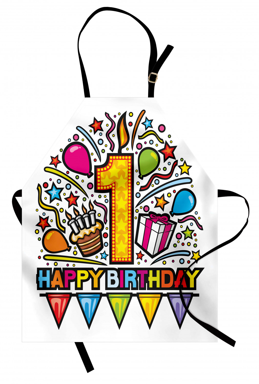 Retirement Party Apron Unisex Kitchen Bib with Adjustable Neck Cooking Baking