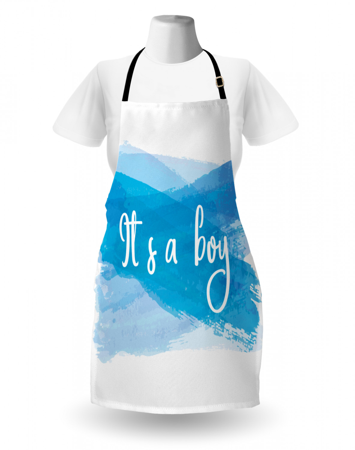 Ambesonne Apron with Adjustable Strap for Gardening Cooking Durable