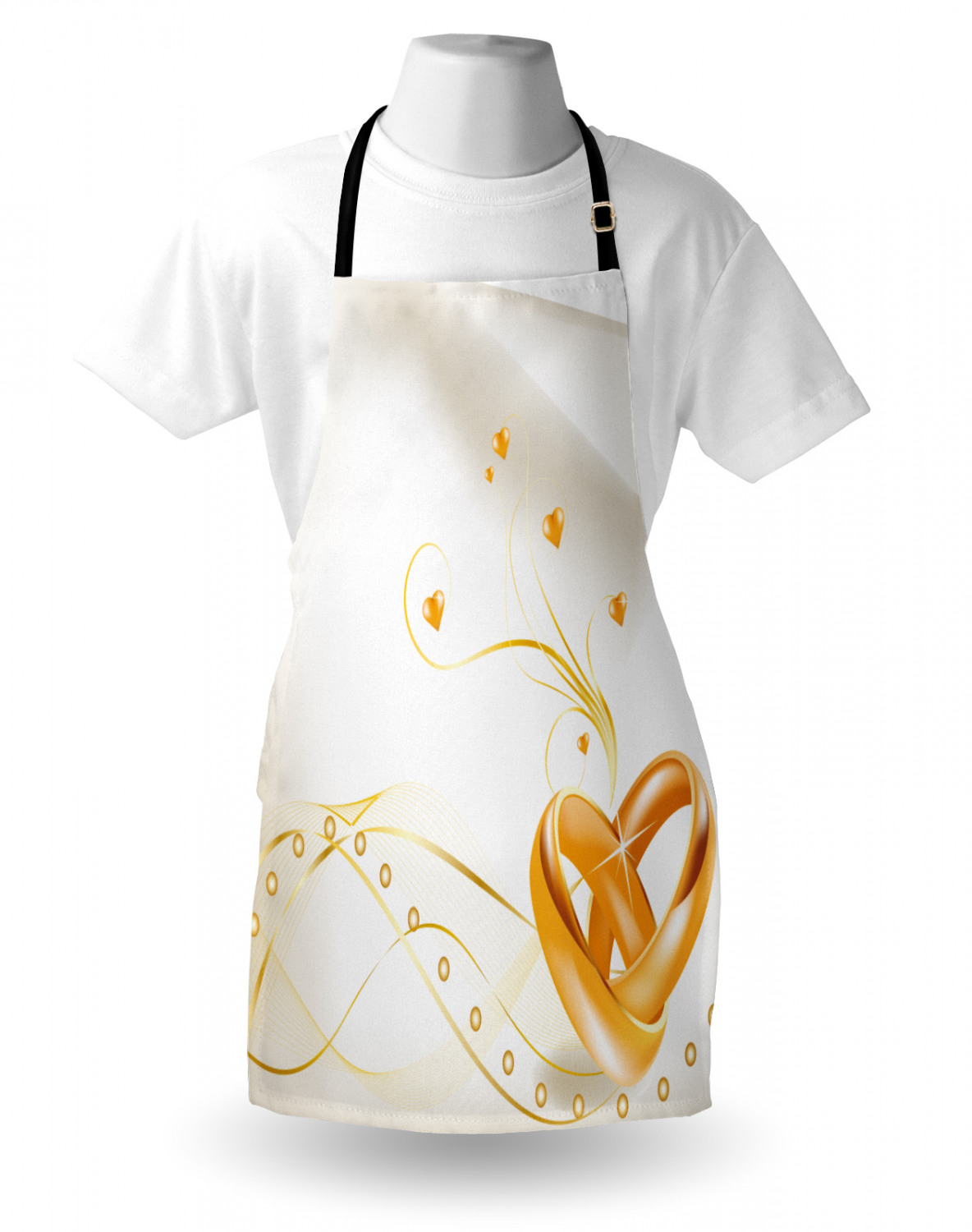 Ambesonne Apron with Adjustable Strap for Gardening Cooking Durable