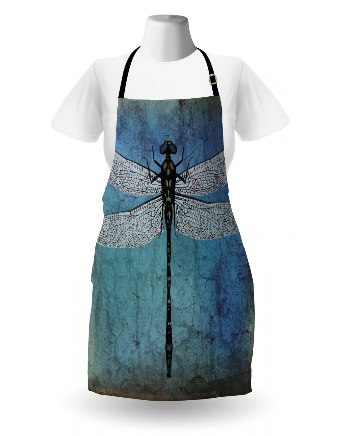 Ambesonne Apron with Adjustable Strap for Gardening Cooking Durable