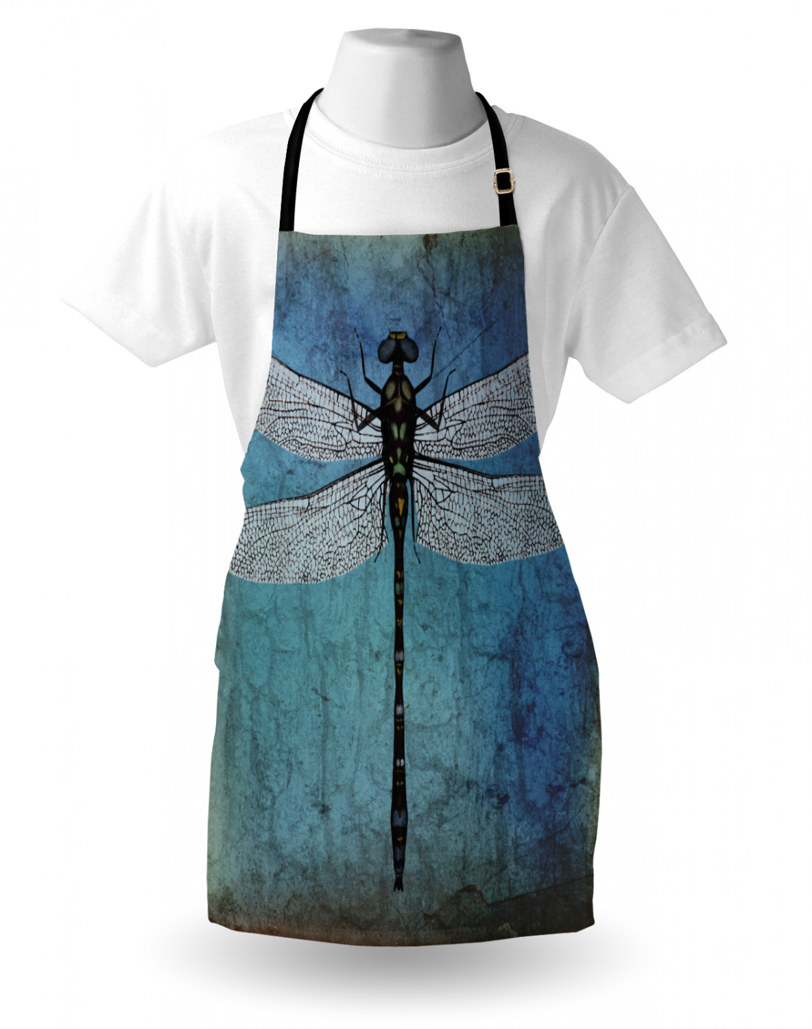 Ambesonne Apron with Adjustable Strap for Gardening Cooking Durable